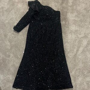 Giffniseti | Dresses | Oneshoulder Sequin Maxi Dress | Poshmark
